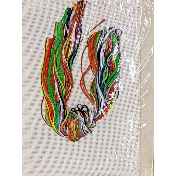 VTG Night Before Christmas Teddy Bear Cross Stitch Stocking Good Shepherd #87212 - Picture 5 of 5